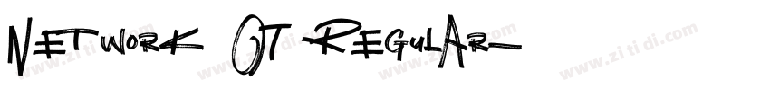 Network OT Regular字体转换